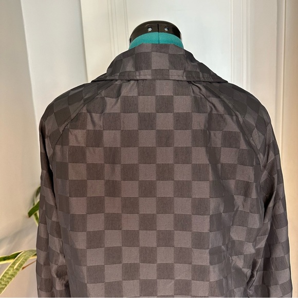 Women's Nike Sportswear Icon Clash Black Checkered Windbreaker Jacket XS - Picture 9 of 15